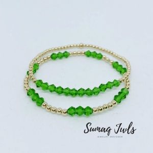 14k Gold Filled / Set 2 Bracelets